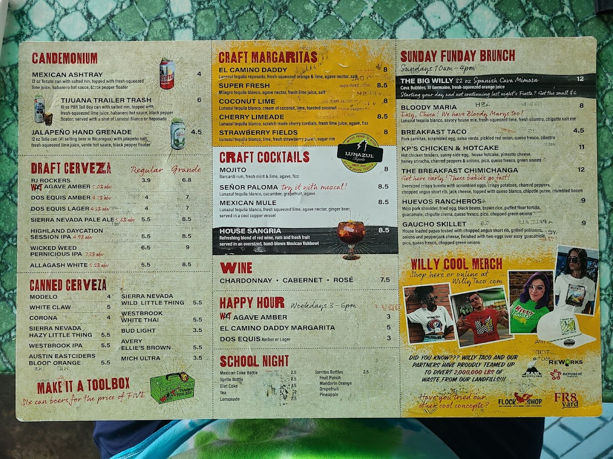 Willy Taco Menu - Image 6